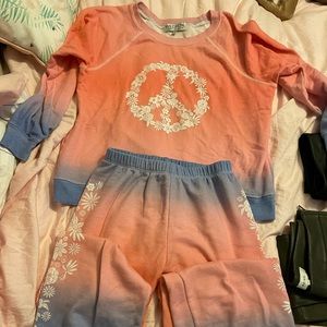 Wildfox Sweater & Sweatpants Set